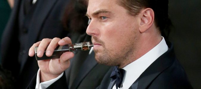 Leonardo DiCaprio cigarette électronique